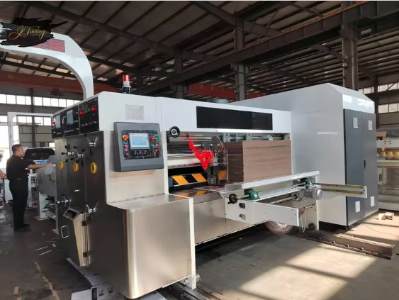 High Speed Flexo Water Ink Carton Box Printer Slotter Machine